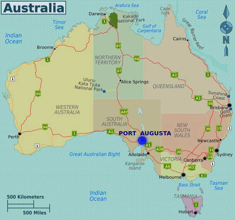 Port Augusta Solar CSP Site