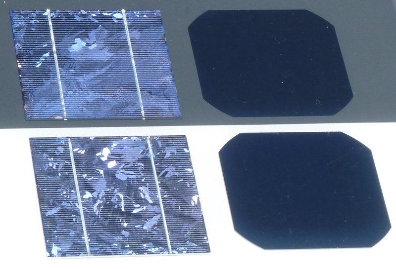 monocrystalline multicrystalline solar cells