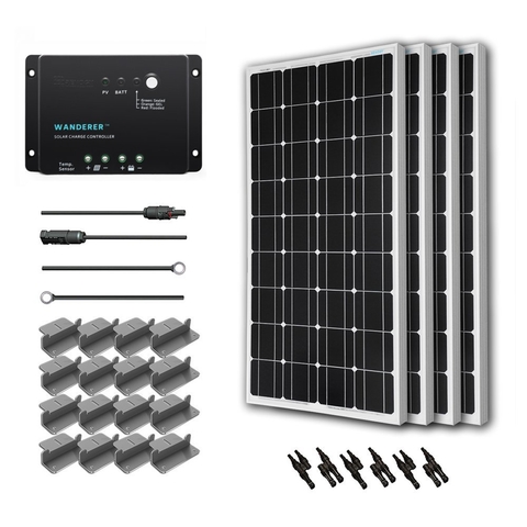 Renogy 400 Watt Solar Panel Kit